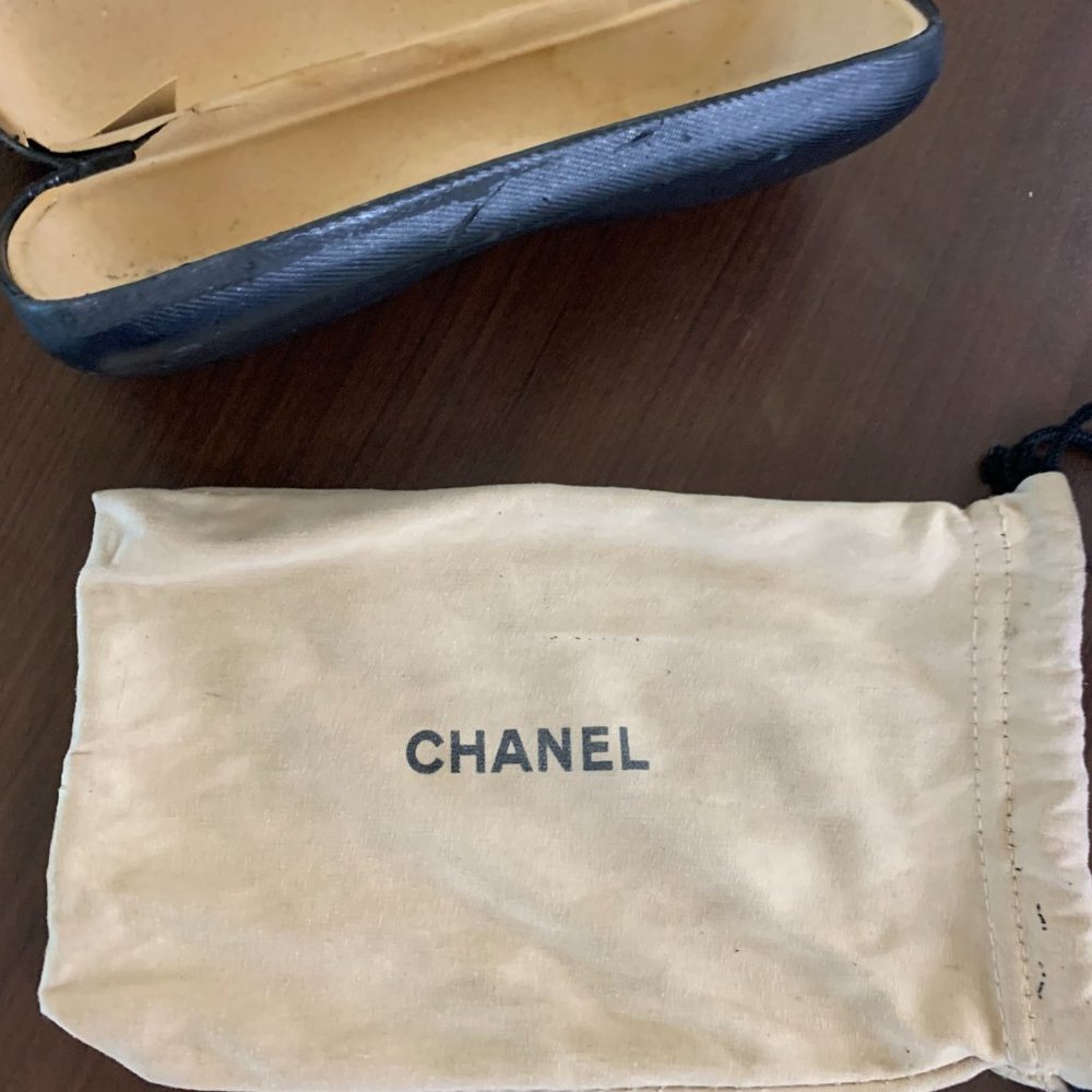 Vintage Chanel Sunglasses (approx 2005) 4130-B Swarovski crystal padded used - Picture 11 of 16